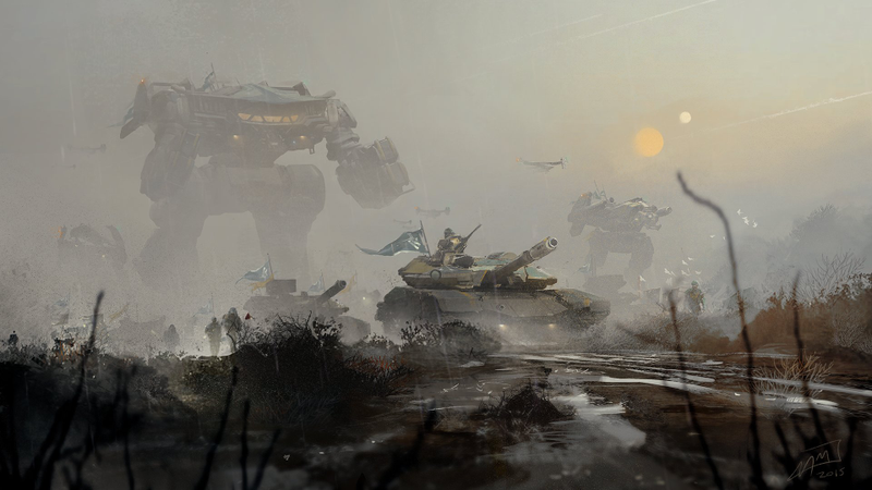 Illustration for article titled The Art Of Battletech
